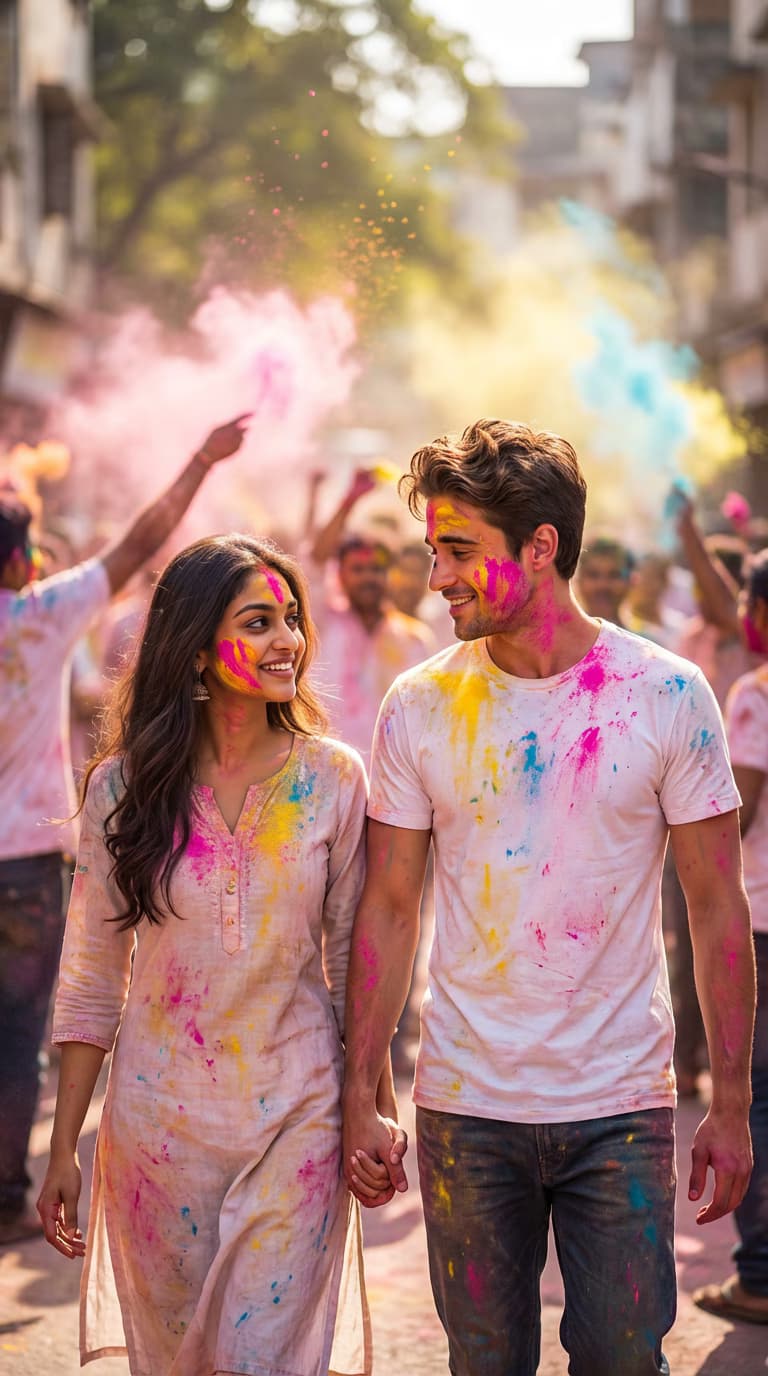 Couple Portrait – Hand-in-Hand Walk