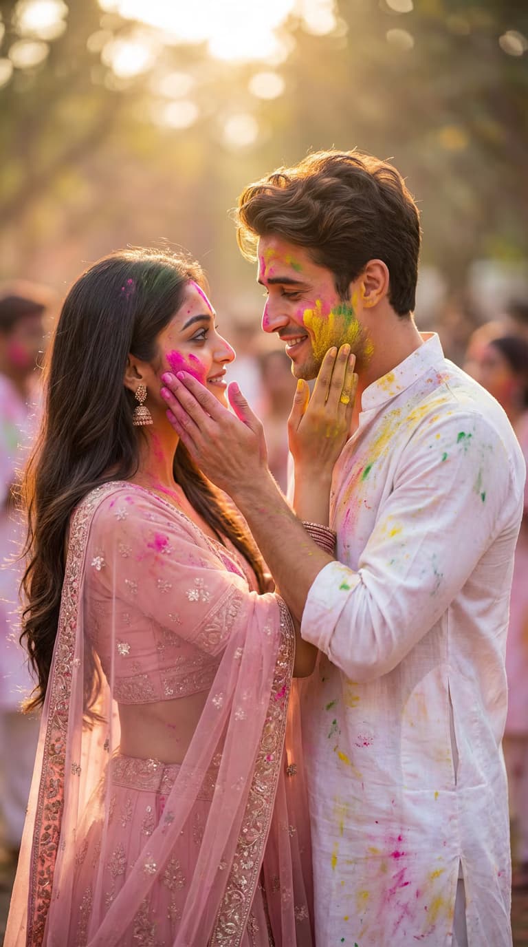 Couple Portrait – Romantic Close Moment