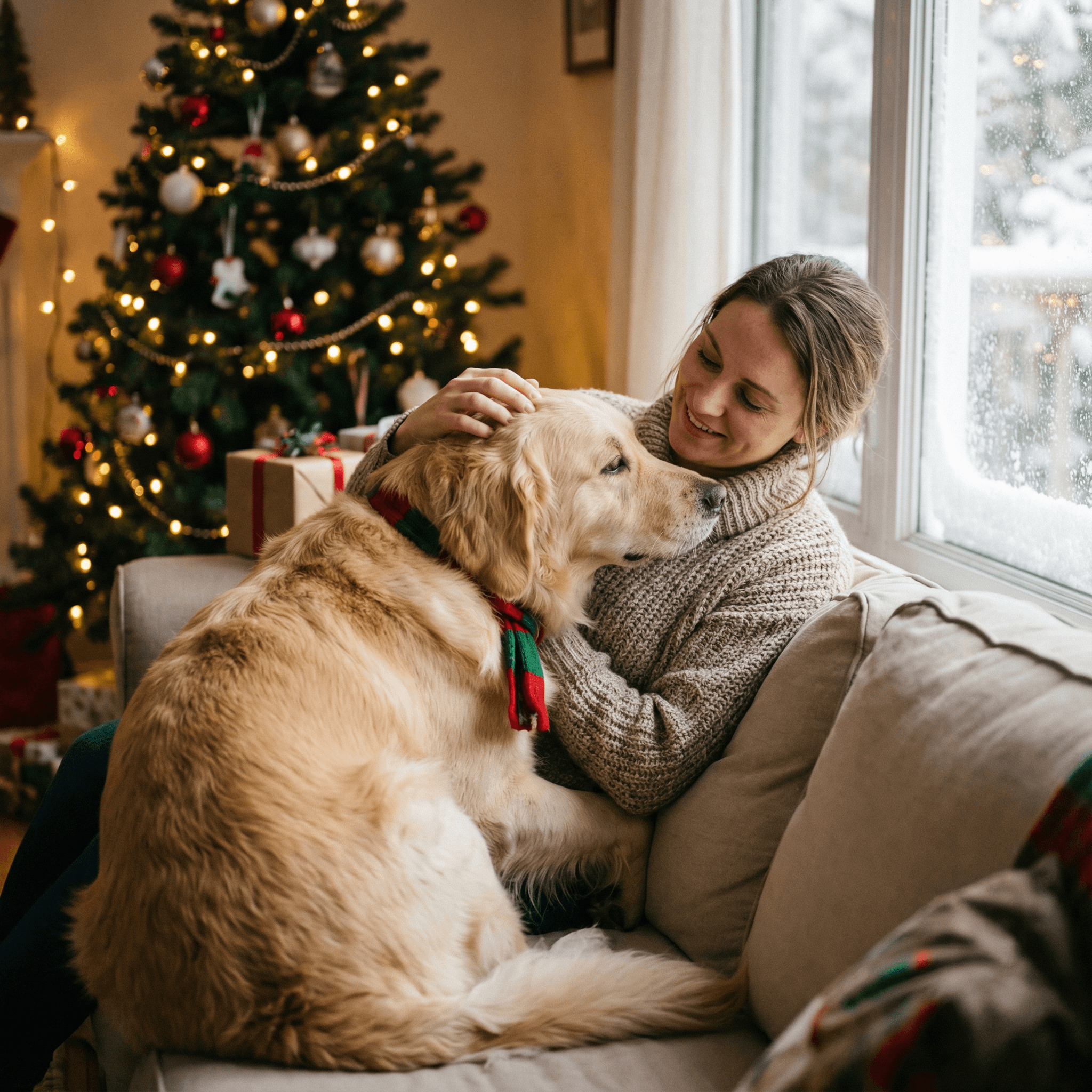 Winter Celebration Portrait