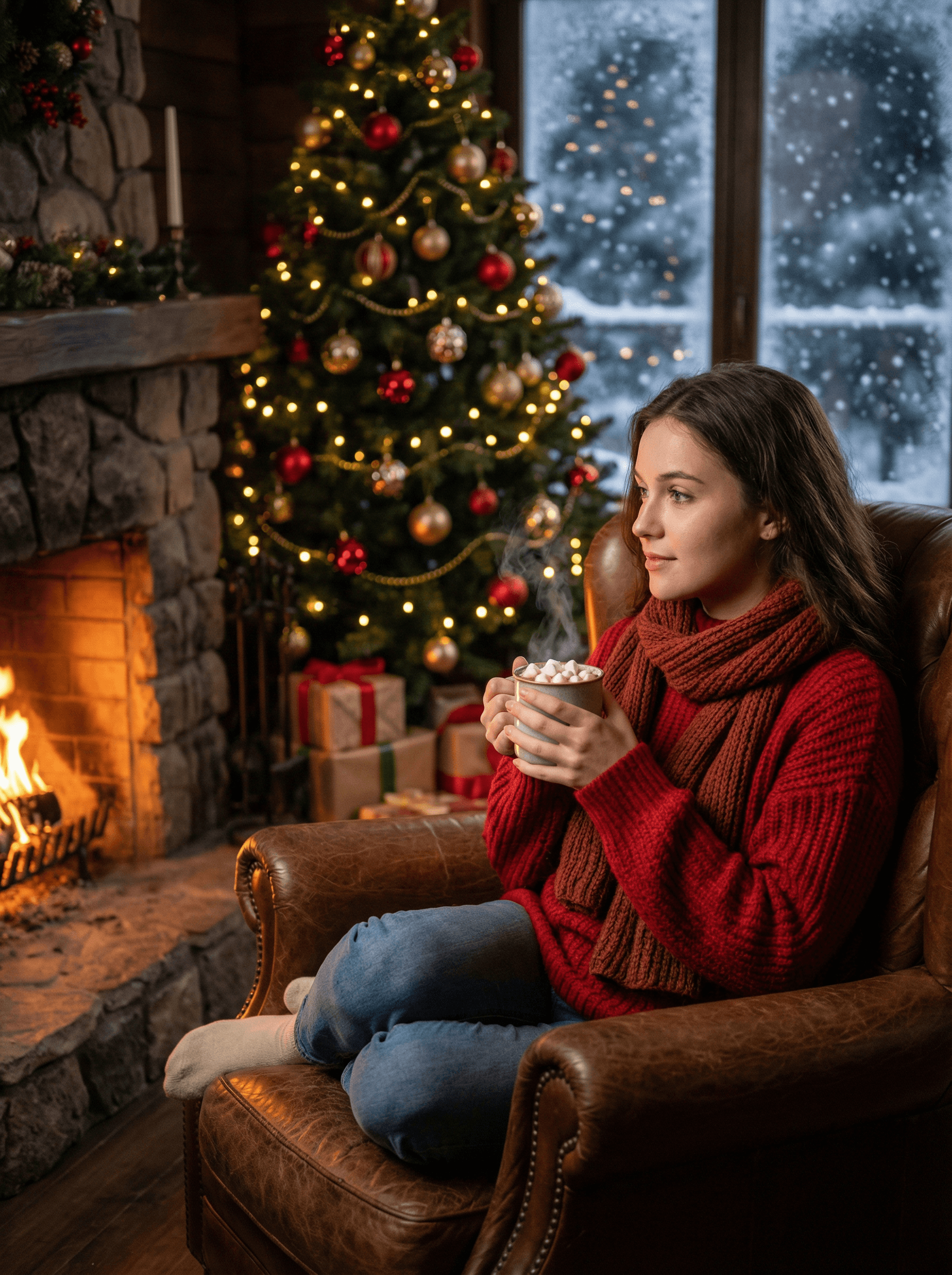 Classic Christmas Portrait