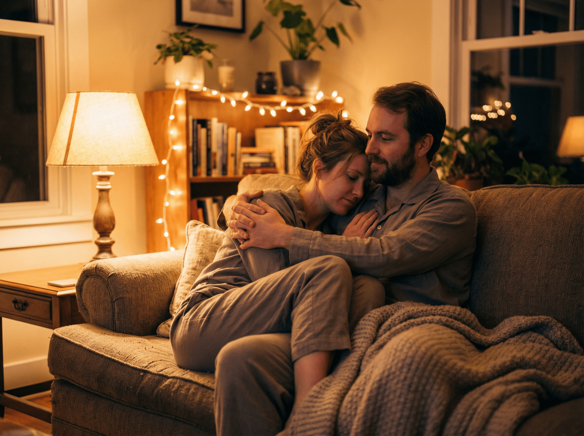 Joyful Couple Moment